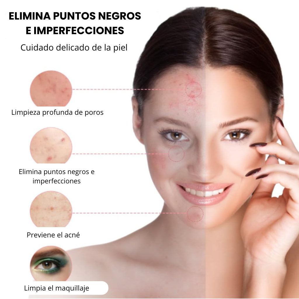 Cepillo limpiador facial Wupi