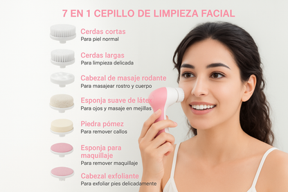 Cepillo limpiador facial Wupi